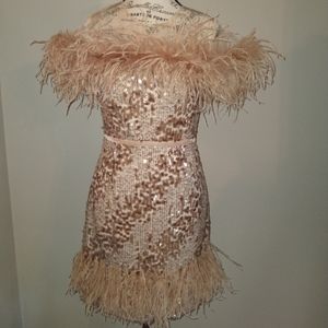 Antonio Melanie Gorgeous size 4 sequin dress